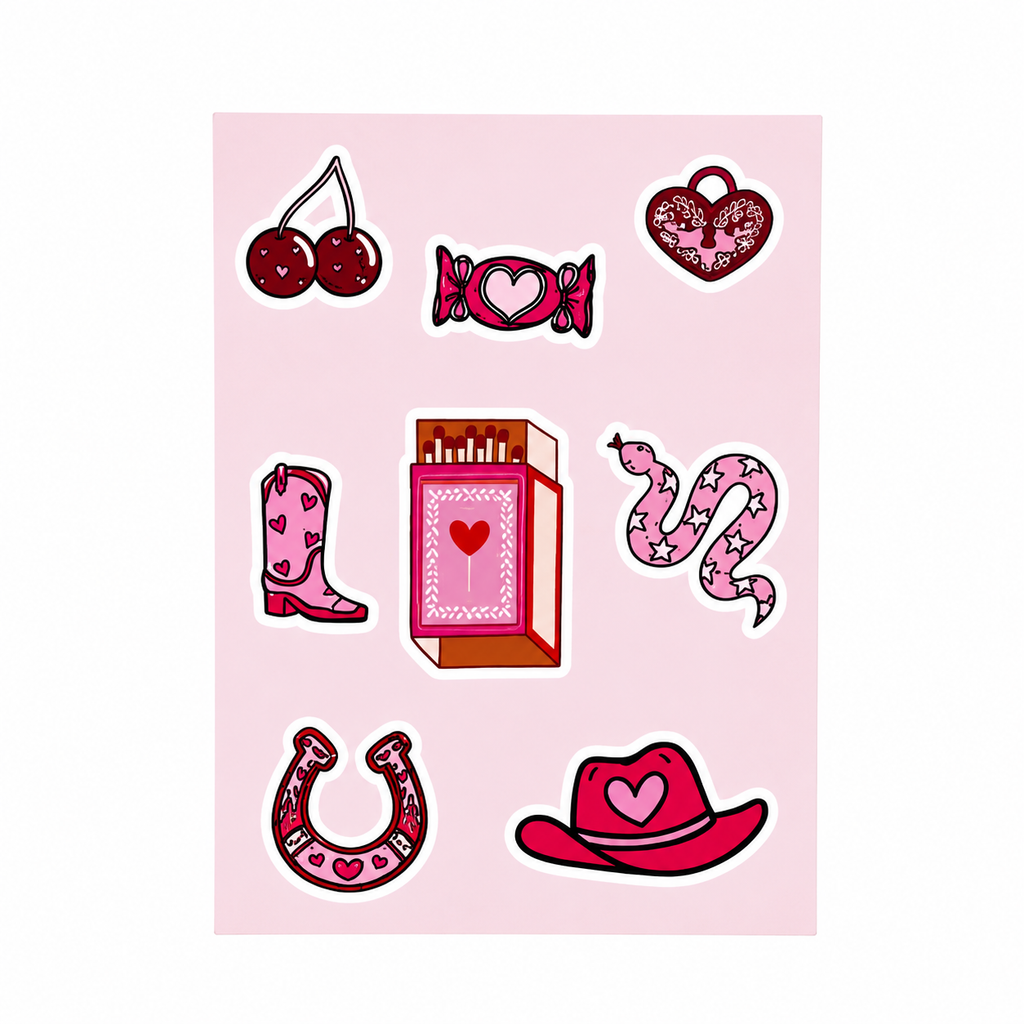 Pack of 4 Sticker Sheets