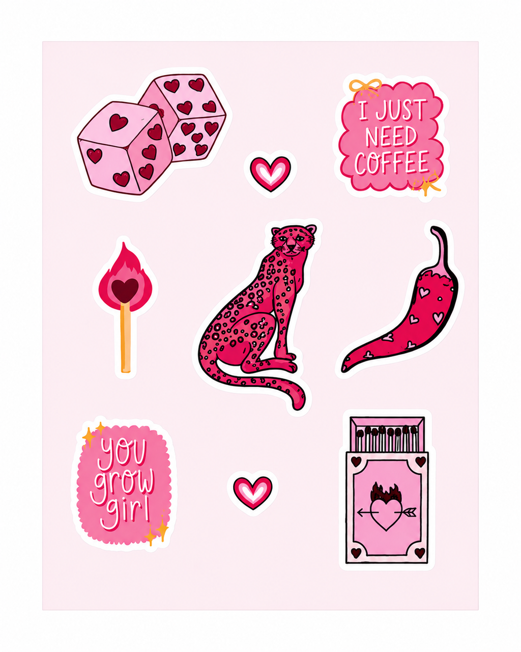 Pack of 4 Sticker Sheets