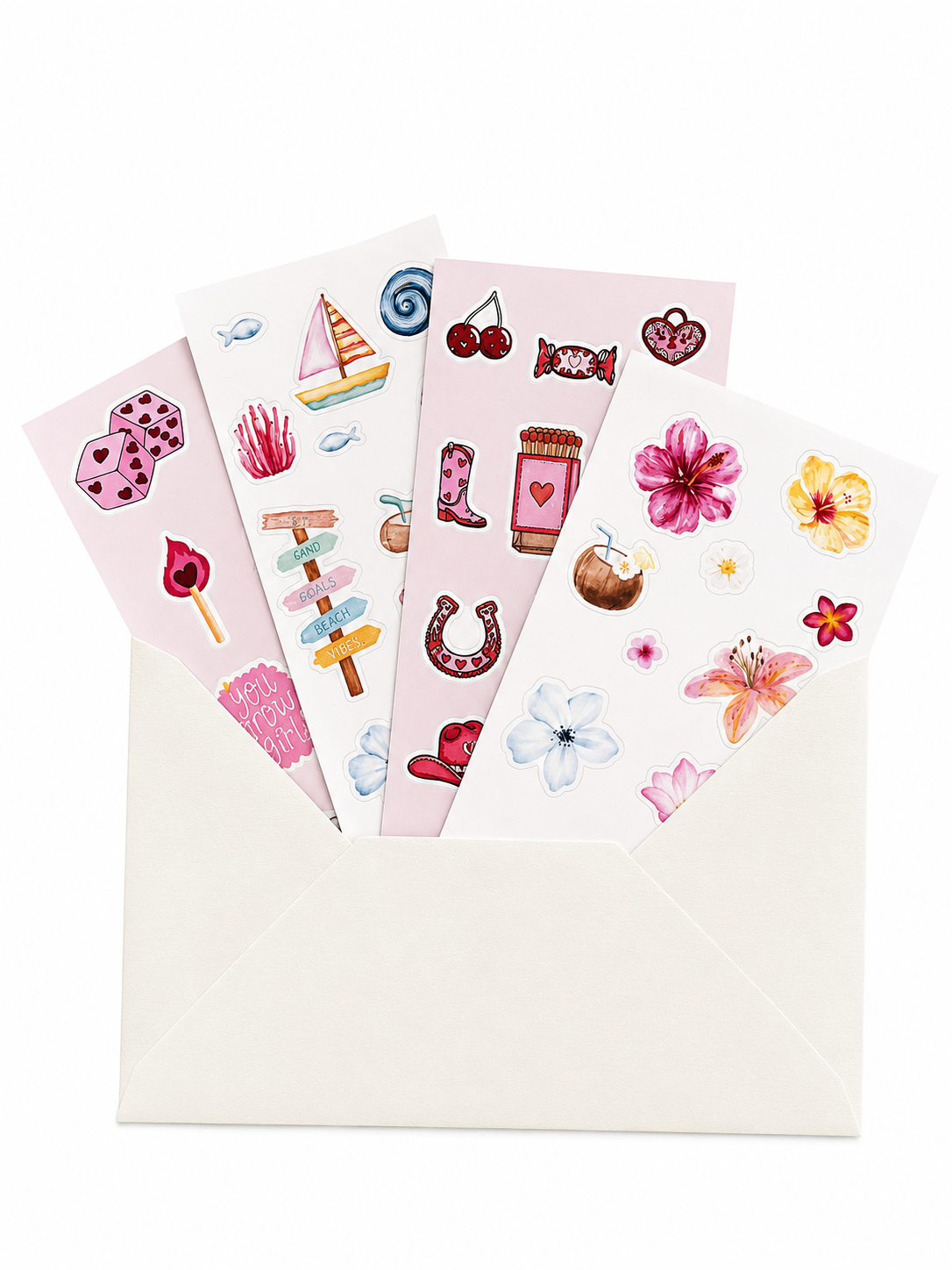 Pack of 4 Sticker Sheets